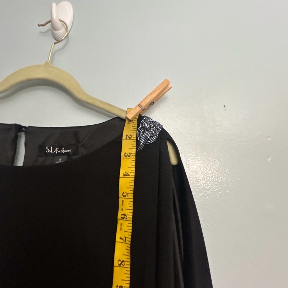S.L. FASHIONS DRESS - Picture 9 of 14